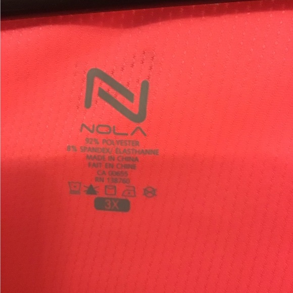 Plus Size Nola Activewear Tank - Picture 3 of 3